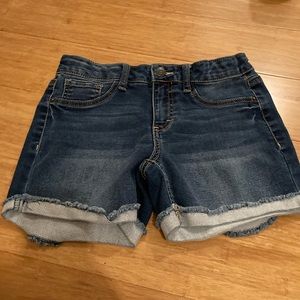 Girls denim shorts